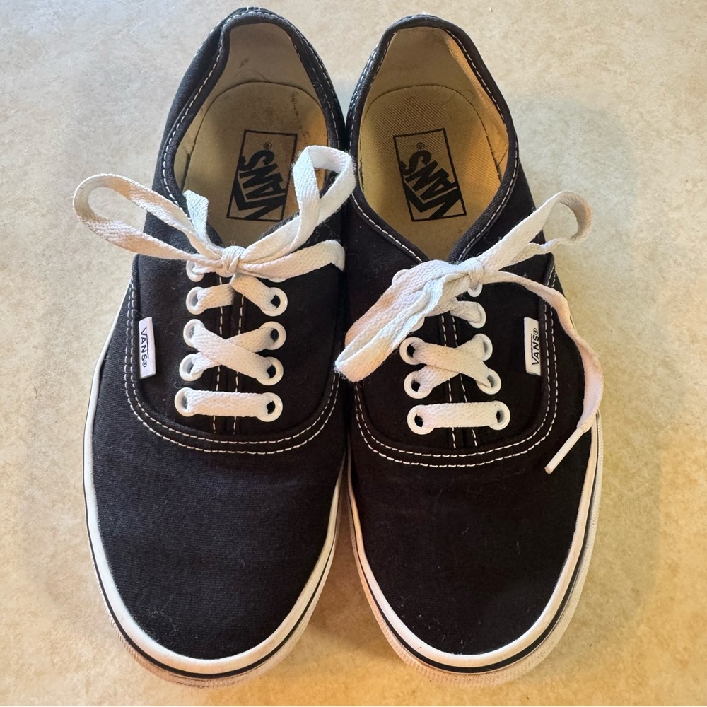 Vans Off The Wall Black & White Sneakers